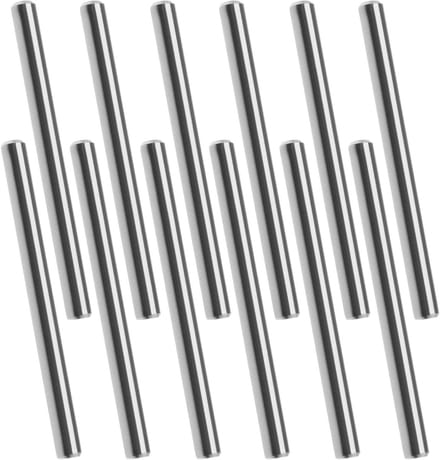 50 Stuks 4x50mm Dowel Pins van RVS voor Steun en Bevestiging van Planken en Componenten