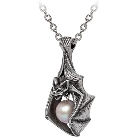 Alchemy Gothic - Gothic Halsketting - Vampire's Eye - zilverkleurig