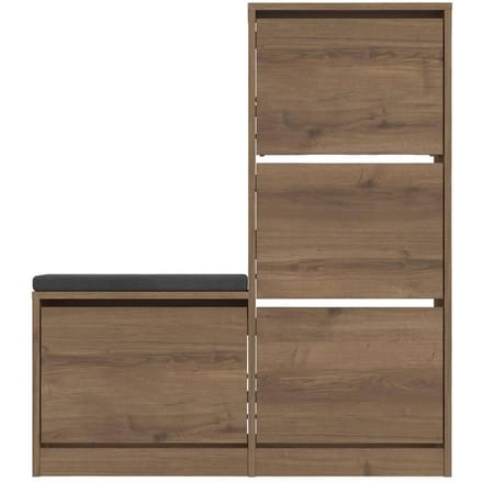 Woody Modieus Schoenenkastje | Melamine Gecoat | Hitit