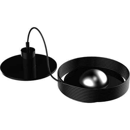Newgarden hanglamp Roll voor draadloze lamp, zwart