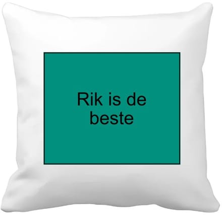 Akyol - rikkers Kussen hoes - 420 - test - test - 40 bij 40 cm
