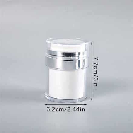 15/30/50ml Vacuüm Airless Pomp Dispenser Herbruikbare Crèmefles Druktype Moisturizer Pot