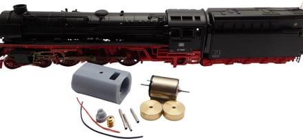 micromotor HR020C motor ombouwset voor Roco BR 01, BR 01.10, BR 011, BR 012 (DB, DRG)