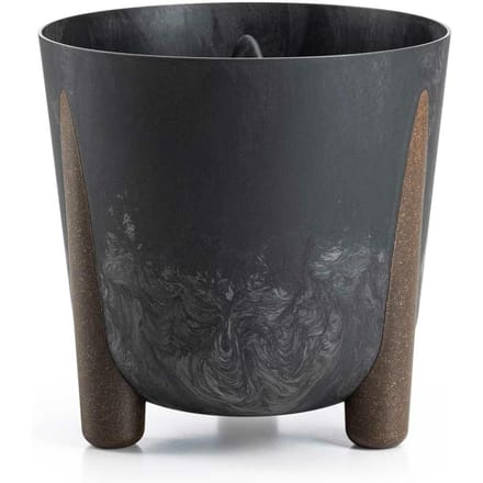 HowHomely - Donica Moss - Onderstel - Imitatie Beton - Zwart