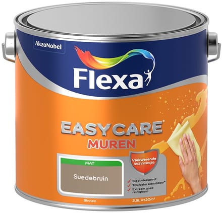 Flexa - Easycare Muren - Suedebruin - Mengverf - 2,5 L