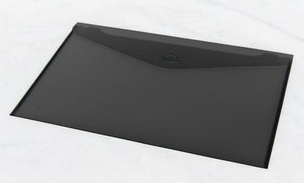 Geschenk Envelope ZWART 34x24cm (2 stuks)