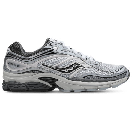 Saucony Progrid Omni 9 Sneakers Dames - Grijs - Maat 37 - Mesh/Synthetisch