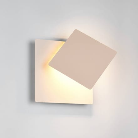 Trio Lighting LED wandlamp Mio, beige, breedte 18 cm, metaal