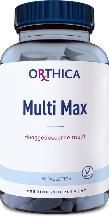 Orthica Multi Max - hoge dosering vitamines en mineralen - 90 tabletten