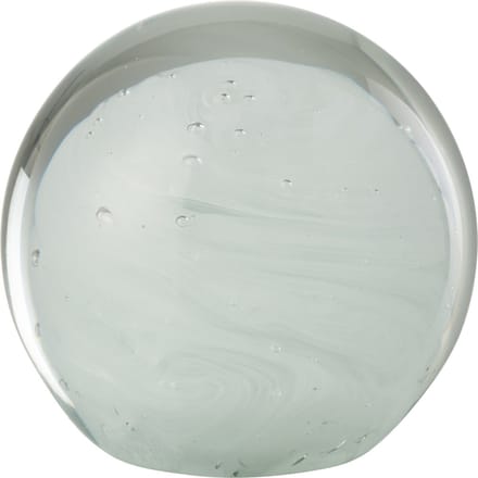 J-Line presse-papier Twister Rond - glas - wit large
