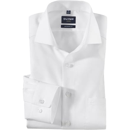 OLYMP Luxor Overhemd, Modern Fit, Royal Kent, Wit
