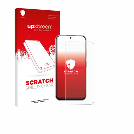 upscreen - Screenprotector voor ZTE Nubia V80 Pro - Folie Beschermfolie transparant