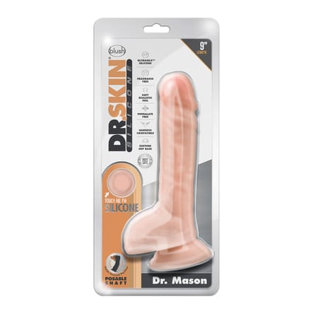 Realistische Dildo Blush Dr Skin Siliconen Ø 4,4 cm (16,5 cm)