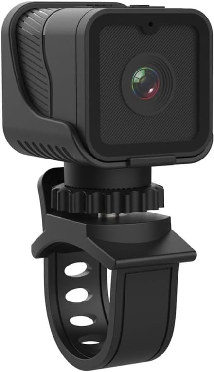Mini Camera - Action Camera - Portable Camera 1080P - Waterproof Lens Camera - WiFi HD Mini Camera - Suitable for Home Security, Electric Bicycles, Motorcycles - Black