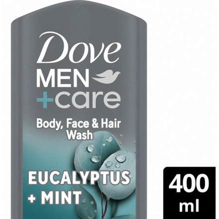 Dove - Douchegel - Men+ Care Eucalyptus + Mint - Verfrissend en kalmerend - 400 ml