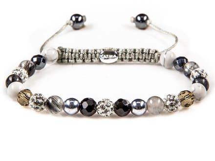 Karma Armband Spiral Hush Hush White Crystal