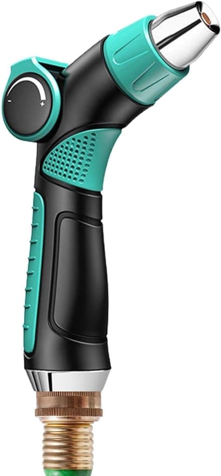 Tuinslang met sproeikop - Irrigatieslang Multifunctioneel - Buiten reinigen en water geven - Ergonomisch antislip handvat