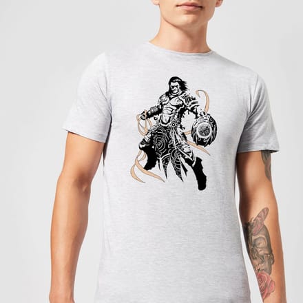 Magic The Gathering Gideon Character Art T-shirt - Grijs - M