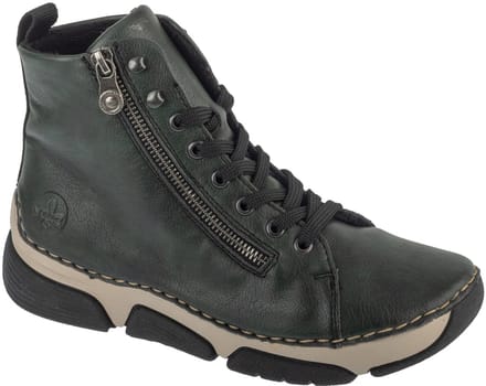 Rieker Booties, Vrouwen, Groen, Laarsjes, maat: 38