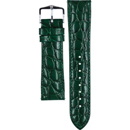 Hirsch 12302840-2-20 Crocograin Horlogeband