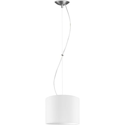 hanglamp basic deluxe bling Ø 25 cm - wit