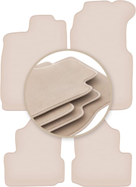 PREMIUM beige vloermatten voor: Saab 900 II cabriolet 1994-1995