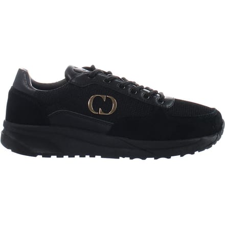 Criminal Damage Chase Heren Zwarte Trainers