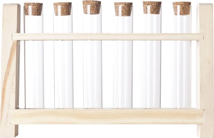 Cosy&Trendy Tubes - Houten Houder Met 6 Tubes