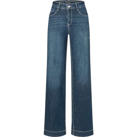 wide leg jeans met steekzakken model 'Dream'