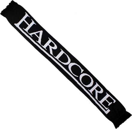 Hardcore Logo Gabber Gebreide Winter Sjaal - Origineel Design