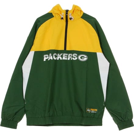 Pull-On-windjack voor heren NFL Color Block-windjack Grepac