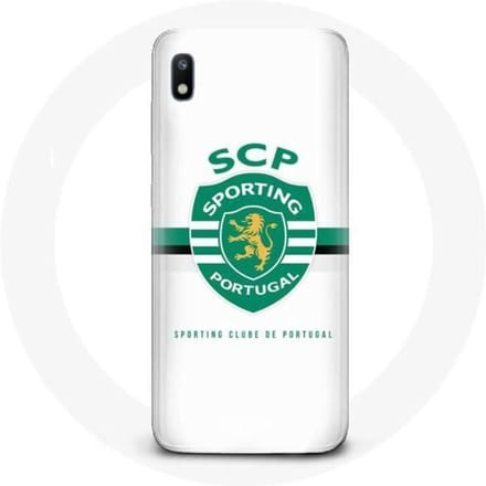 Coque - Maniacase - Samsung Galaxy A10 - Souple - Noir - Sporting Portugal noir