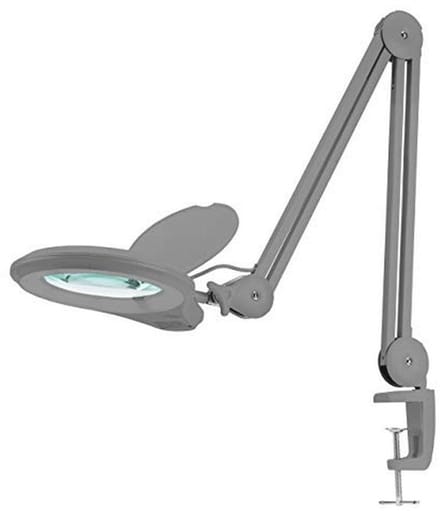 Dimbare LED Vergrootlamp met Klem - Bifocale Lens 5D en 20D - 1200 Lumen