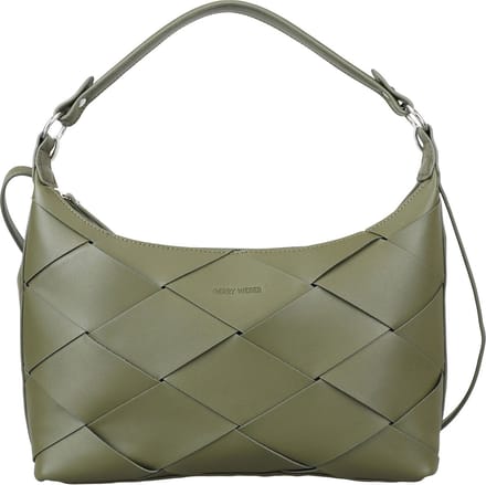 GERRY WEBER Schoudertas Checkers 1.0 Hobo MHZ Khaki Olijfgroen