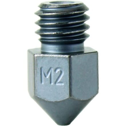 micro-Swiss mondstuk MK8 High Speed-stee 0,4 mm Geschikt voor: MakerBot Replicator 1, MakerBot Replicator Mini, bq Witbox, MakerBot Replicator 2X,
