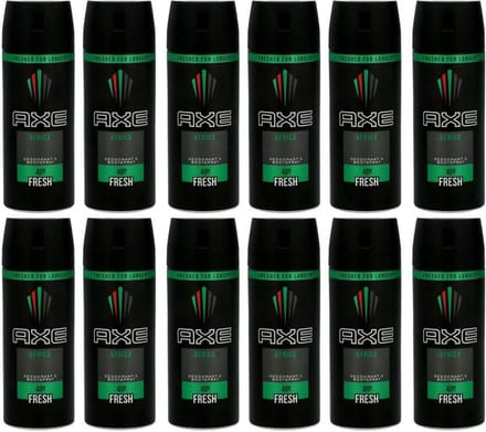 AXE Deodorant / Bodyspray Africa - 12x 150 ml - Voordeelverpakking
