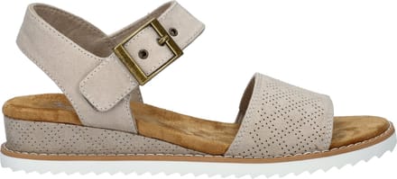 Bobs by Skechers Dessert Kiss dames sandaal - Taupe - Maat 40