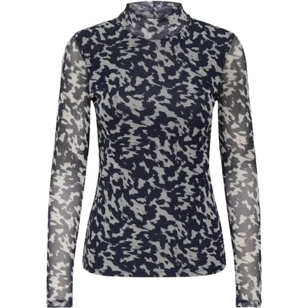 ONLY - ONLERICA MESH L/S TOP JRS NOOS Dames T-shirt