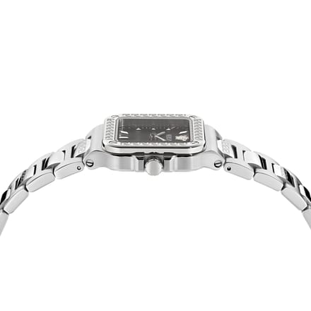 Versace Greca Edge VE5G00126 Horloge - Staal - Zilverkleurig - Ø 35.9 mm