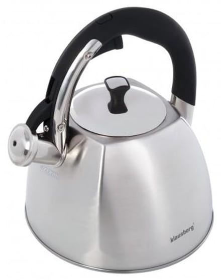 Klausberg KB-7409 fluitketel - 2,2L - rvs - alle warmtebronnen