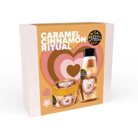 Tutti Frutti Caramel &amp; Cinnamon Gift Set 200 ml + 400 ml