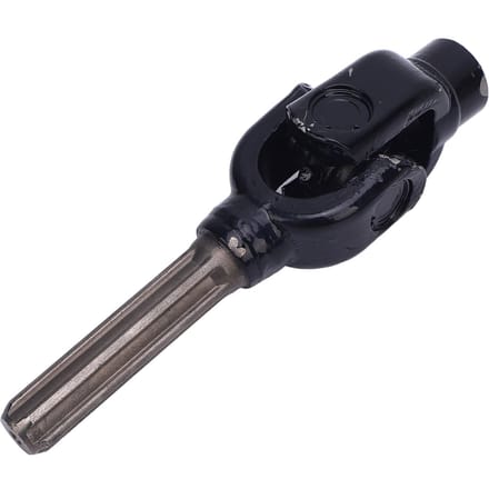 Kruiskoppeling Aandrijfas Tandwielassemblage Staallegering Hoge Sterkte Vibratiedempend voor ATV Quad UTV Go black