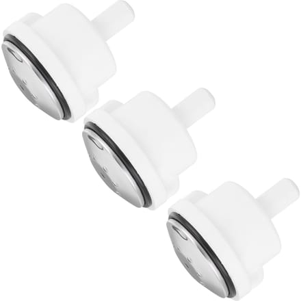 3 stuks Badluchtstraal Plastic Badluchtbelmondstuk met 9 Gaten voor Spa Zwembad Accessoire white