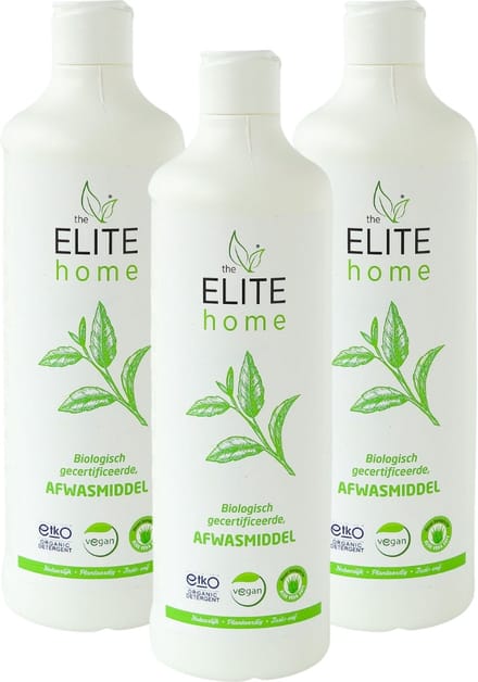 The Elite Home - Natuurlijke Ecologische Afwasmiddel - 3 stuks