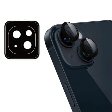 imoshion Camera Lens Protector - Geschikt voor iPhone 15 Plus/ iPhone 15 - 2 Pack - Zwart