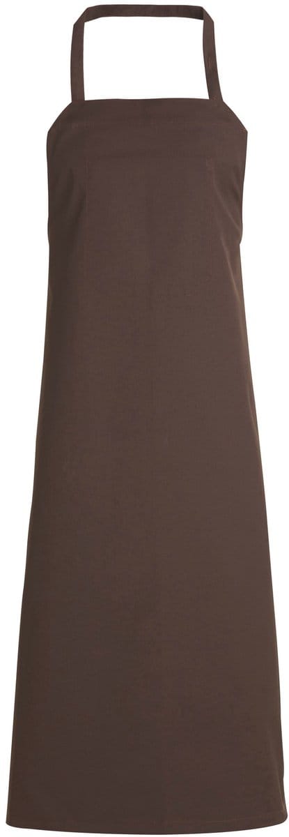 Kentaur Extra wide bib apron 31502-101 - Mocca - UNI