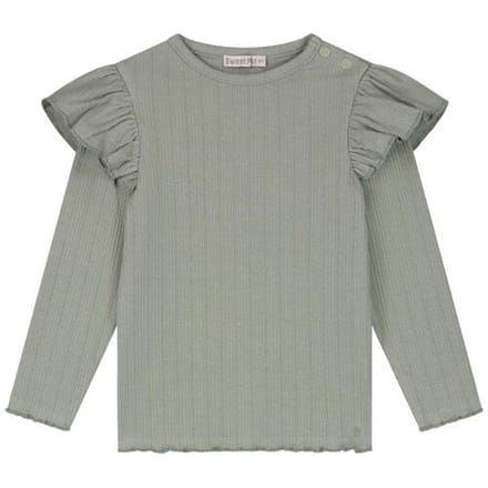 Sweet Petit peuter shirt Meave Sage Green 92 dames