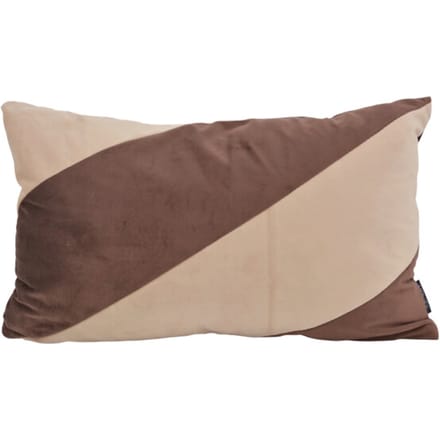 NOVÉE Sierkussen velvet swirl beige / | 30 x 50 cm | polyester