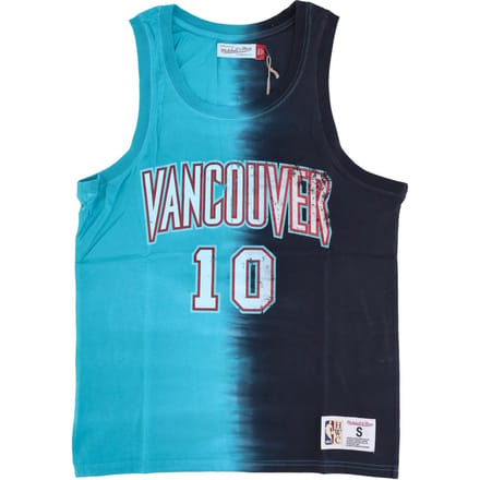 NBA Verticale Tie Dye-tanktop Hardwood Classics nr. 10 Mike Bibby Vangri voor heren