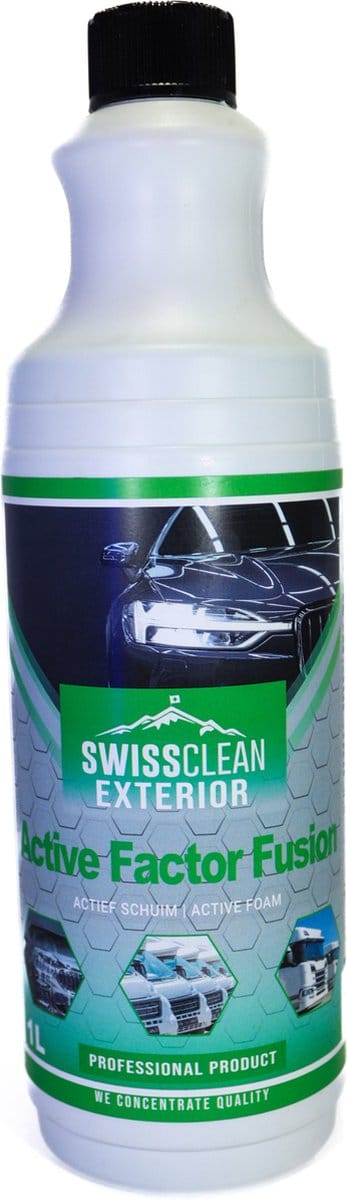 Swiss Clean Active Factor Fusion - professionele autoreiniger met was - biologisch afbreekbaar